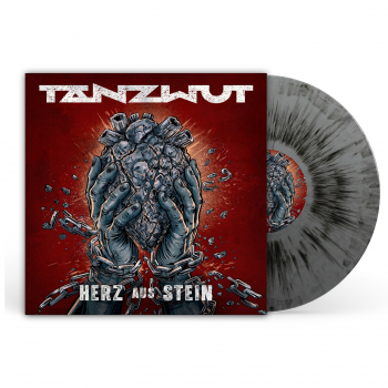 Vinyl "Herz aus Stein" - grey black dust